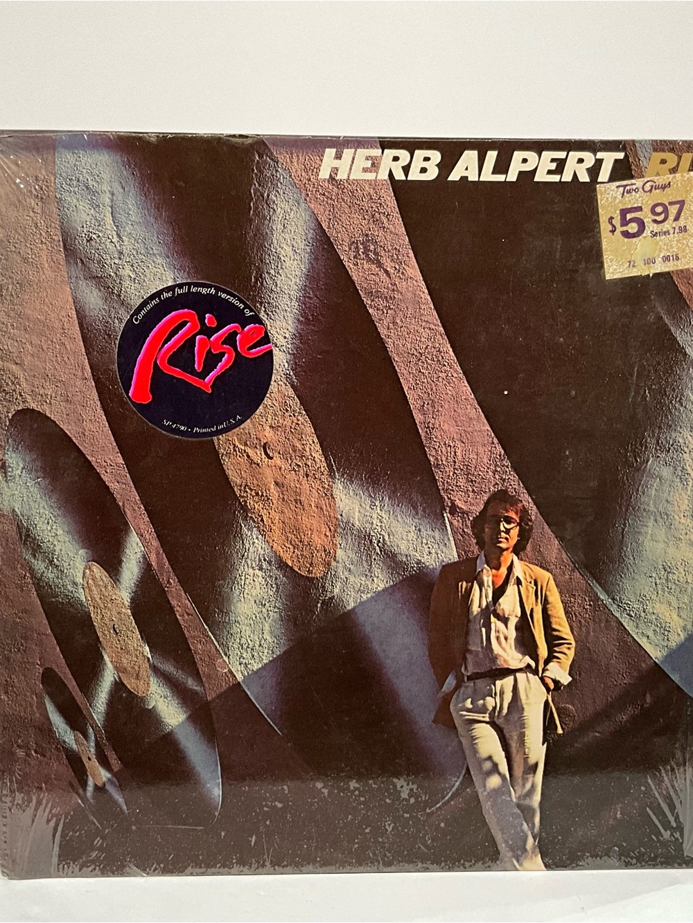 'Herb Alpert - Rise LP (1979) A&M Records SP-4790 - VG